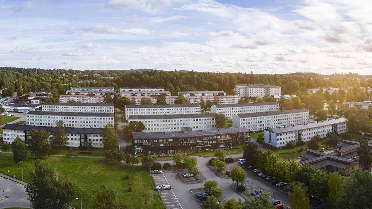 Översikt över området 
Hässleholmen